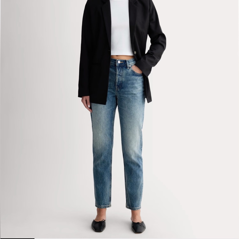 Everlane Blue 90’s Cheeky Jean Straight Leg Jeans Size 29